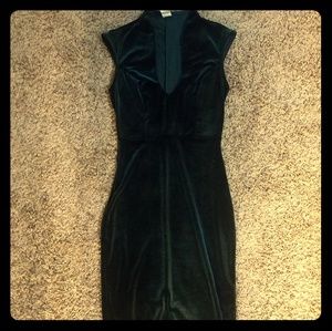 Velvet pencil Dress, Small, Windsor